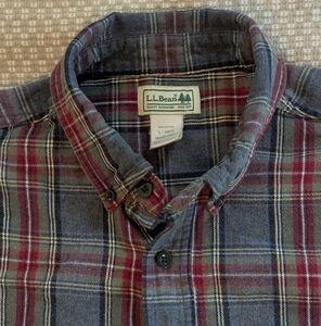 L.L. Bean Men's Scotch Flannel Large